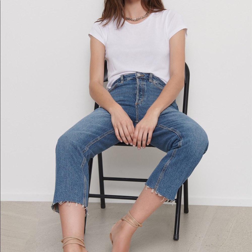 Dynamite Giselle straight leg denim jean